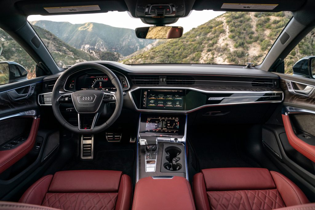 Audi interior and dashboard